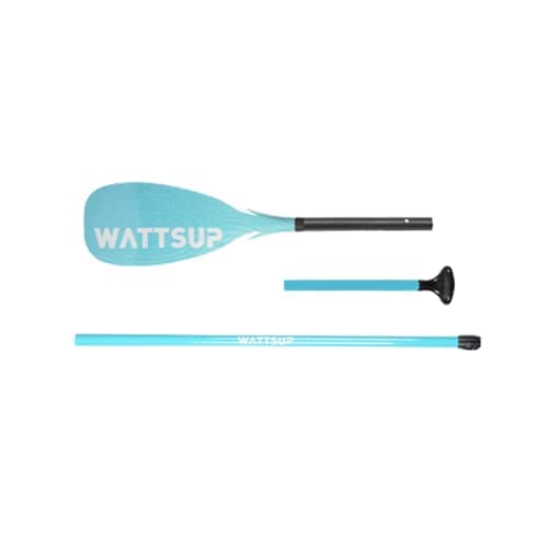 Wassersport WattSUP Pure Carbon SUP Paddle 3-teilig verstellbar 165-215cm 630g Paddel