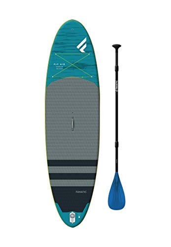 FANATIC Fly Air Premium Stand Up Paddle Board Set mit Pure Paddel und Pumpe