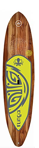RUNGA ROTA Yellow Stand-up Paddle Board/Hardboard Surfboard SUP #BR59 (9.6)