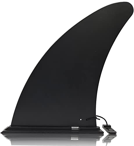Anfyko 9' Sup Finne/10” SUP Finne Standard US-Box, Stärkere Unzerbrechliche Universal Finne Sup für Stand Up Paddle Board, Paddleboards, Longboard, Surfbrett, Surfboard