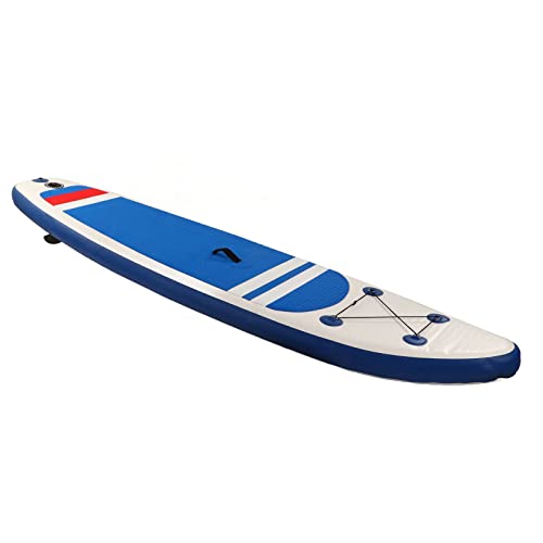 Stand-Up-Paddle-Board-Set, 2,9 M Lang, Stabile Flossen, Langlebig, Extra Breites Paddle-Board-Set, 100 Kg Belastbar, mit Reparaturset Zum Angeln, Surfen, Sightseeing
