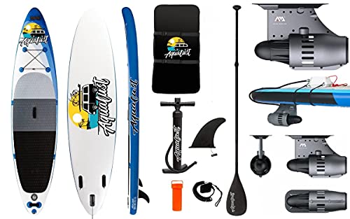 AQUALUST 12'0' SUP Board Stand Up Paddle Surf-Board BlueDrive S Power Fin Motor mit Akku