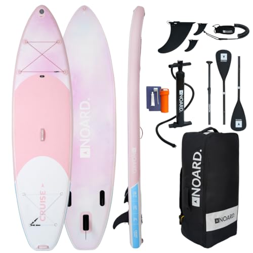 Stand Up Paddle Surfboard von NOARD No. 005 I 326x76x15cm I Batik I Doppellagig & Dropstitch | Geeignet für Anfänger und Profis I Zubehör im Lieferumfang enthalten