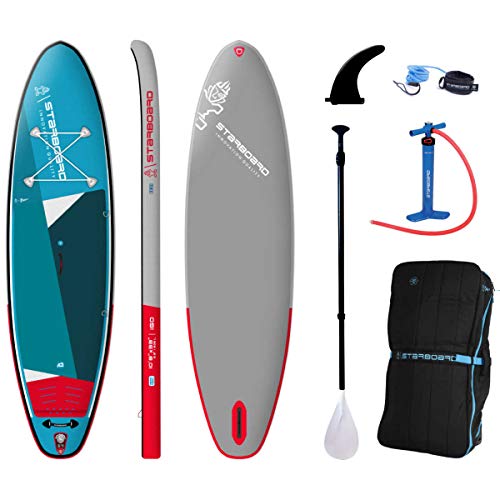 Starboard Inflatable SUp 10'8' x 33' x 5.5' IGO Zen SC W/Paddle Blau, Wassersport, Größe 10'8' - Farbe Blue