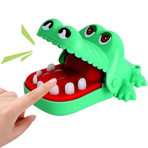 Generisch Beißendes Finger Spielzeug, Krokodil Zähne Spielzeug, Oral Dentist Biting Fingers Familienspiel Kinder Spielzeug, Klassisches Krokodil Beißendes Handknebel Spielzeug Schlüsselanhänger