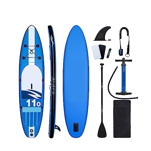 NOALED Surfbrett, aufblasbares Sup-Paddle-Board, Wildwasser-Touring, Renn-Paddleboard, Meeressurfen, Sub-Surfbrett, professionelles Paddeln, Erholung im Freien