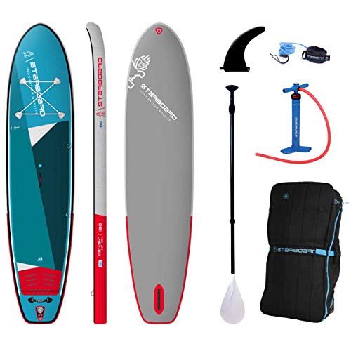 Starboard Inflatable SUp 11'2' x 31+' x 5.5' IGO Zen SC W/Paddle Blau, Wassersport, Größe 11'2' - Farbe Blue