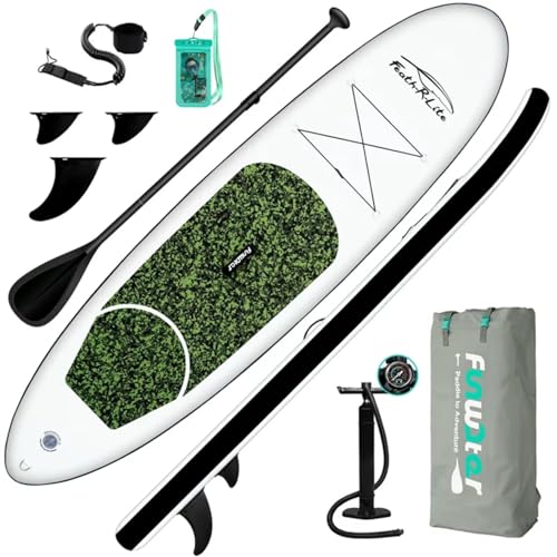Aufblasbares Stand Up SUP Paddleboard Surfboard Komplettset Kit