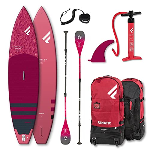 FANATIC Diamond AIR Touring 11.6 Stand up Paddle SUP Board Set Aztron Carbon 100