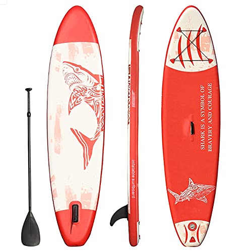 Tragbares Surfbrett Aufblasbares Stand Up Paddle Board 9,8 'Faltbares aufblasbares Cruise Drifting Board Surfing Paddle Board