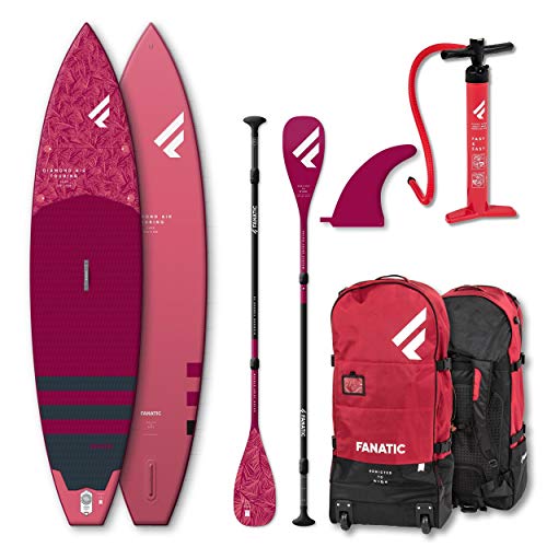 FANATIC Diamont 11.6 Air Touring Inflatable SUP Stand up Paddle Board Carbon 35 Paddel